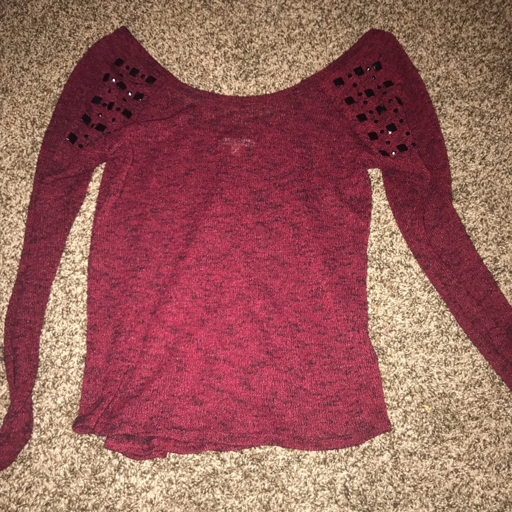 Red sweater